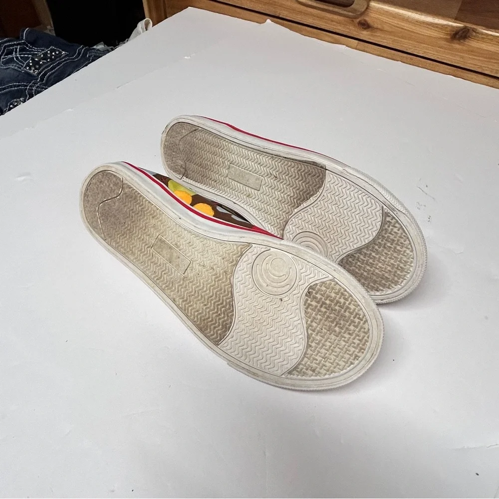 Crazy 8 Red and Yellow Slippers Vibrant and Comfortable‎ Youth 6